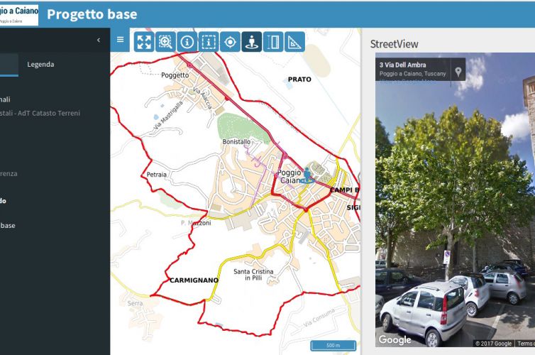 SIT WebGis Open Source – Poggio a Caiano